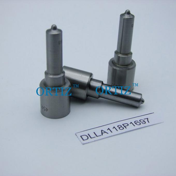 ORTIZ diesel common rail injection nozzle DLLA118p1697 diesel injector nozzle for Komatsu Cummins injector 0445120125