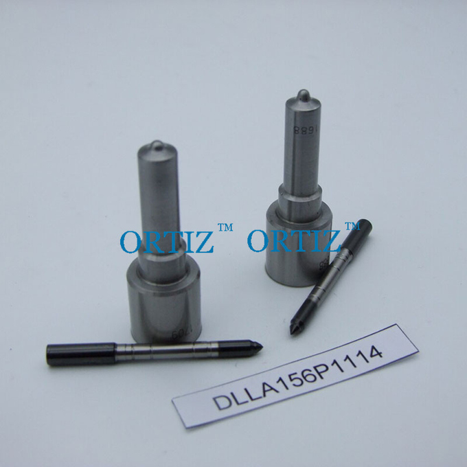Steel Diesel Fuel Nozzle , Foton Engine Use High Speed Nozzle DLLA156P1114