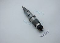 Cylinder Shape BOSCH Common Rail Injector Black / Silver Color 800G 0445120139