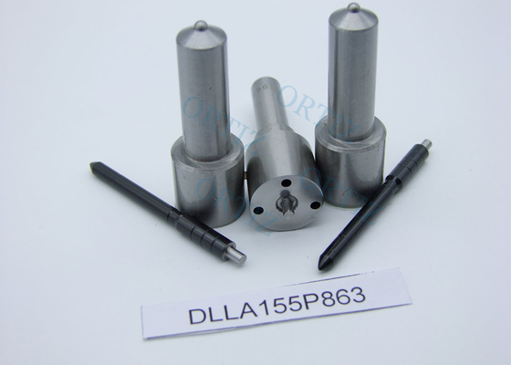 High Pressure DENSO Injector Nozzle Silver Color Steel Material DLLA155P863