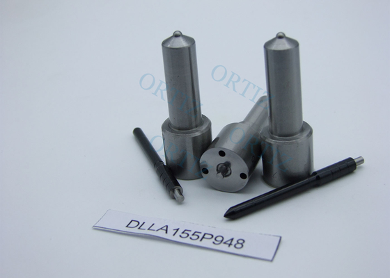 High Durability DENSO Injector Nozzle 0 . 13MM Hole 155 Degree Angle DLLA155P948