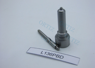 High Speed Auto Spare Parts , Silver Color Diesel Injector Nozzle L136PBD