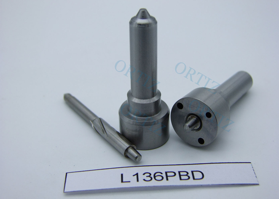 High Speed Auto Spare Parts , Silver Color Diesel Injector Nozzle L136PBD