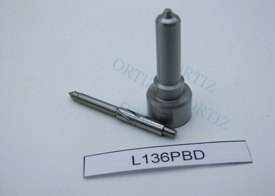 High Speed Auto Spare Parts , Silver Color Diesel Injector Nozzle L136PBD